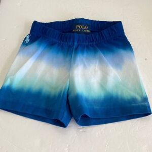 Polo children’s navy blue ombre 93% cotton 7% elastane elastic waist brand new